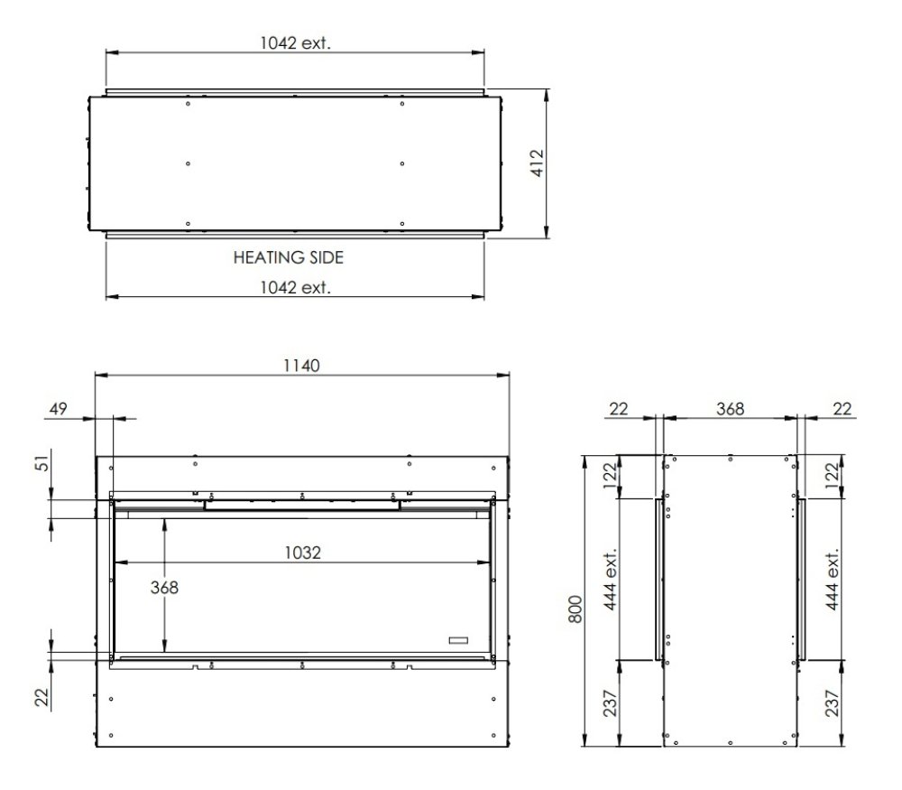 Faber e-Box 1000/450 ST