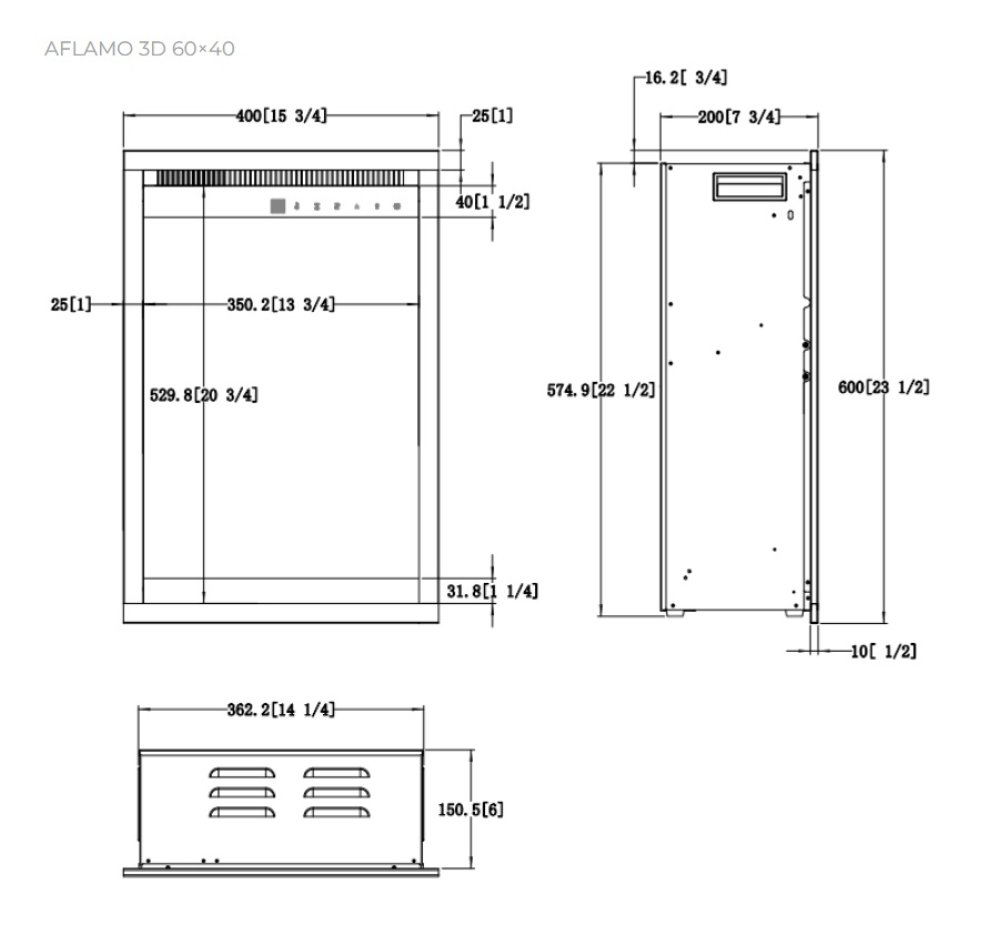 AFLAMO 3D 60x40