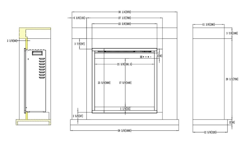 Jolo 60x60 Oak